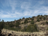 The hills above Lyman Lake